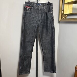 Blue Seven 7 Black Denim Jeans 34x34